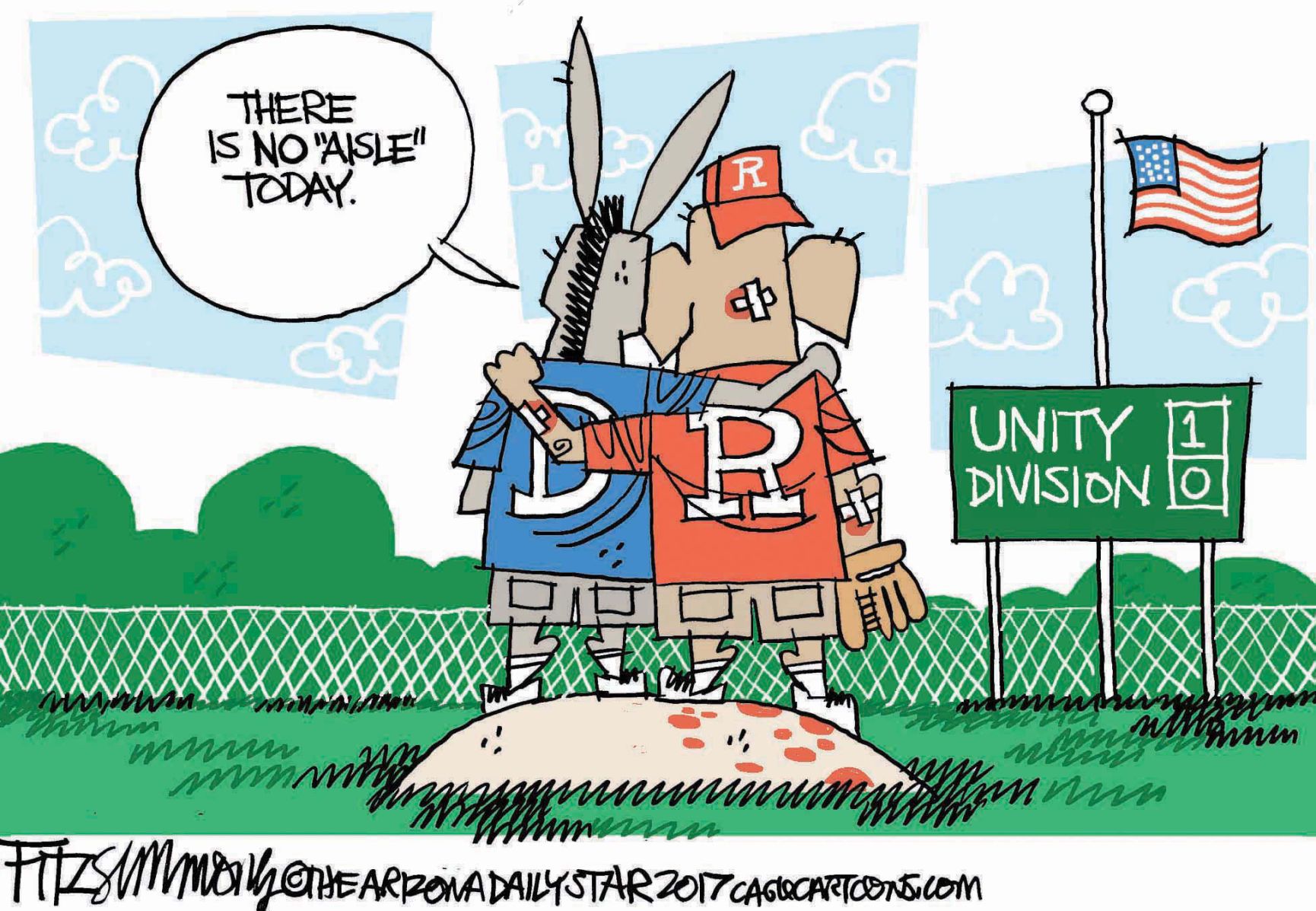 Daily Fitz Cartoon: Team America